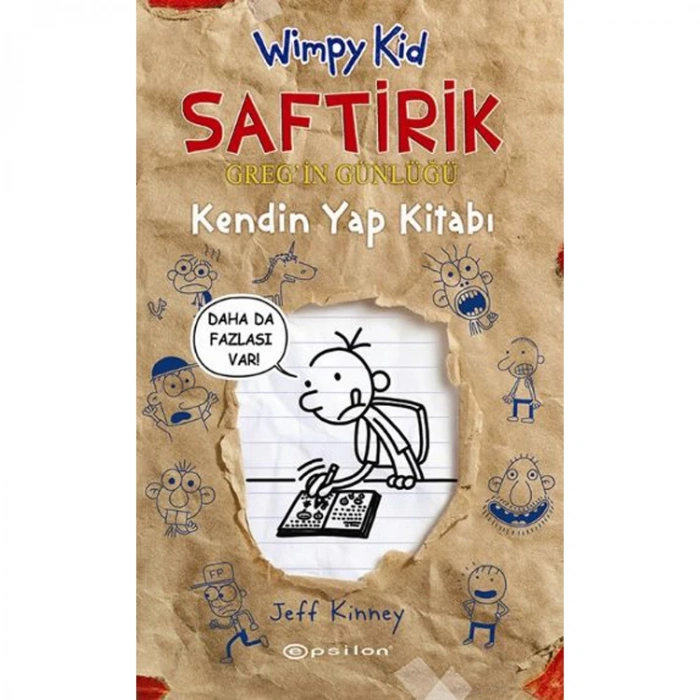 SAFTİRİK GREGİN GÜNLÜĞÜ KENDİN YAP KİTABI (CİLTLİ)