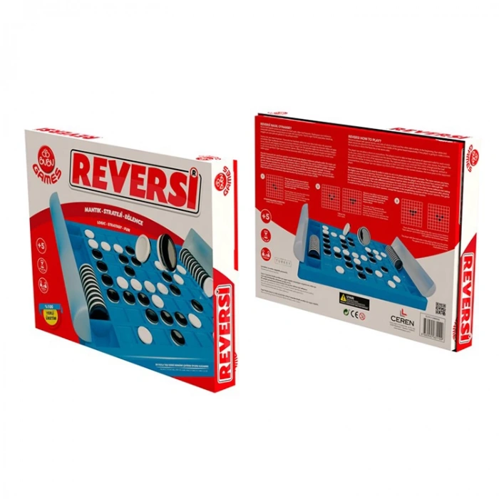 BU-BU  GAMES REVERSİ PLASTİK KUTU OYUNU BUBU- GM0028