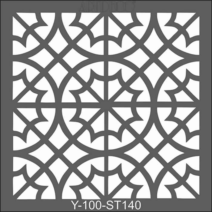 ARTDECO STENCİL 30X30CM FAS BORDÜR-2  140