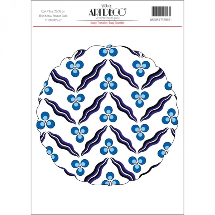 ARTDECO KOLAY TRANSFER 25X35CM DESEN 37