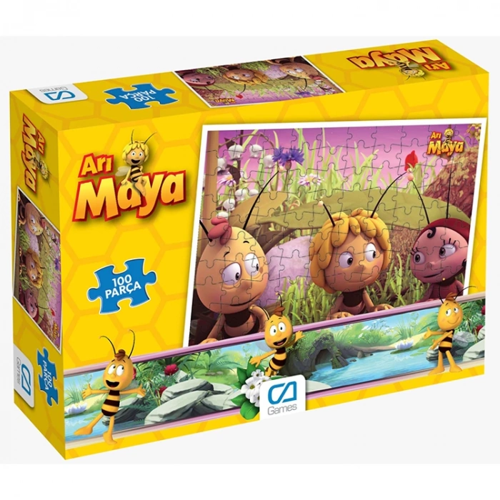 CA GAMES 5093 ARI MAYA YAPBOZ/PUZZLE 100 PARÇA KUTULU