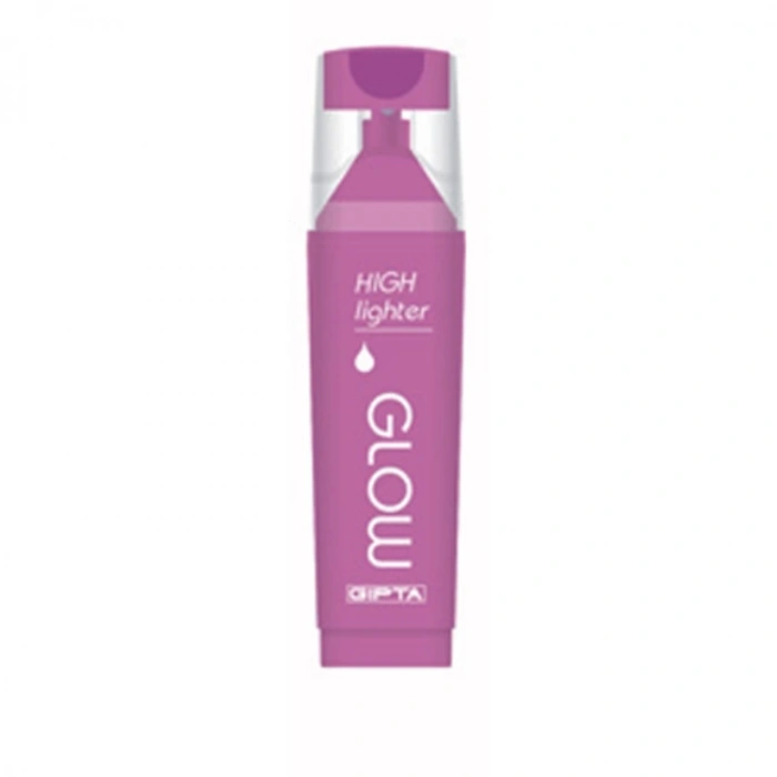 GIPTA F1574 GLOW HIGHLIGHTER FOSFORLU KALEM NEON MOR