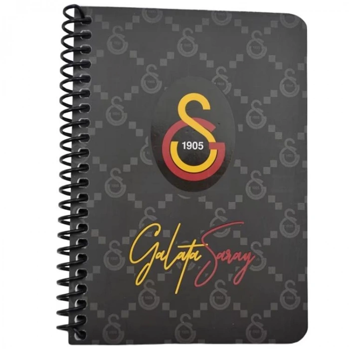 TMN 591710 GALATASARAY  SPİRALLİ BLOKNOT DEFTER KARTON KAPAK A6 72YP. ÇİZGİLİ - TEKLİ