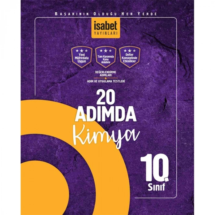 İSABET 10.SINIF 20 ADIMDA KİMYA