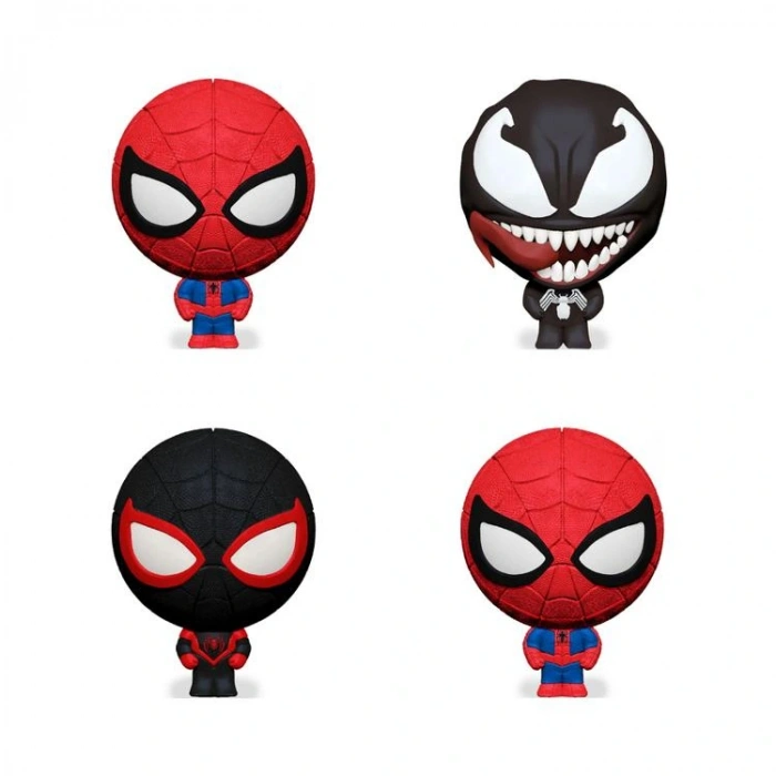 MARVEL HEAD-MINI ELASATIKORPS MAXY HERO POP SPIDER MAN 10 CM 4+