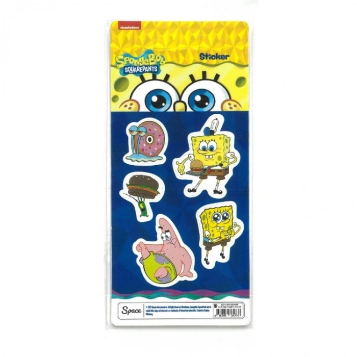 MACMUG STC-381778 SPONGE BOB ÖZEL KESİM STICKER