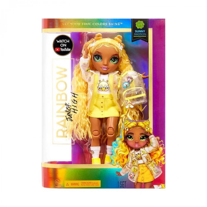 RAINBOW HIGH JUNIOR S1 SUNNY MADISON MODA BEBEK