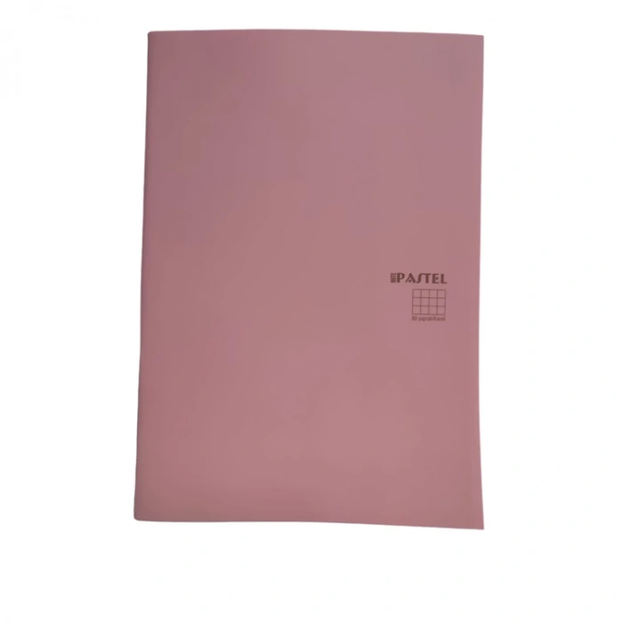 KESKİN PASTEL NOTE DİKİŞLİ PP KAPAK DEFTER A4 80 YP. KARELİ