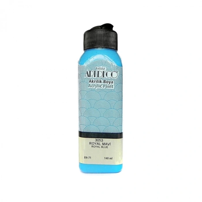 ARTDECO AKRİLİK BOYA 140 ML. ROYAL MAVİ  LV-Y-070R-3053