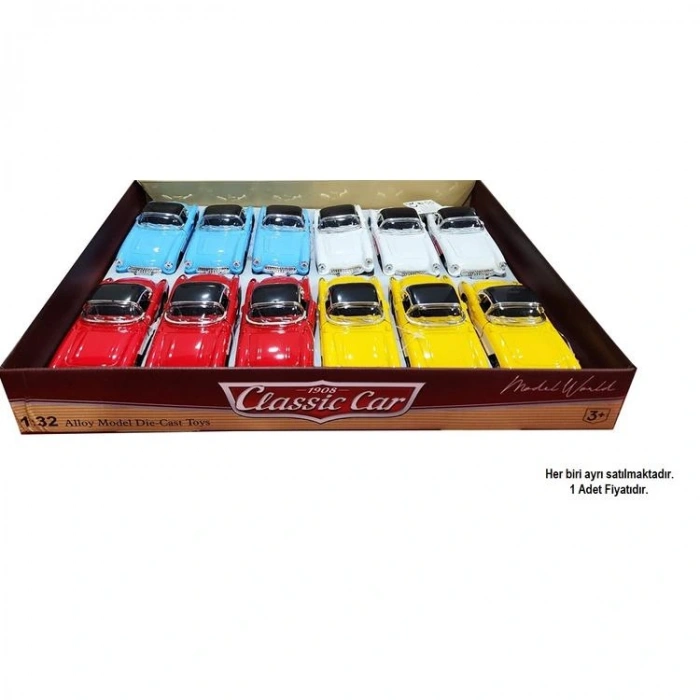 CTOY-615-6B ÇEK BIRAK KLASİK ARABALAR - TEKLİ