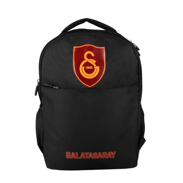 ME GALATASARAY 24520 KIRMIZI LOGO BASKILI SIRT ÇANTASI SİYAH