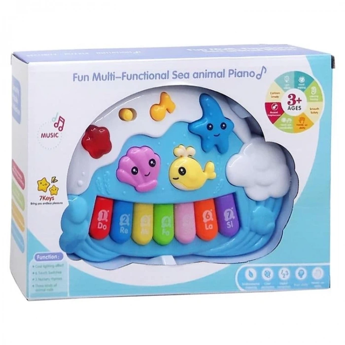 PASİFİK DJ213 7 TUŞLU PİLLİ PİYANO +3