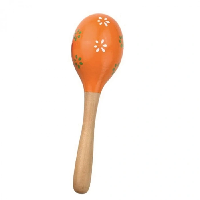 ÇAĞRI 103  AHŞAP RENKLİ MARAKAS - TEKLİ