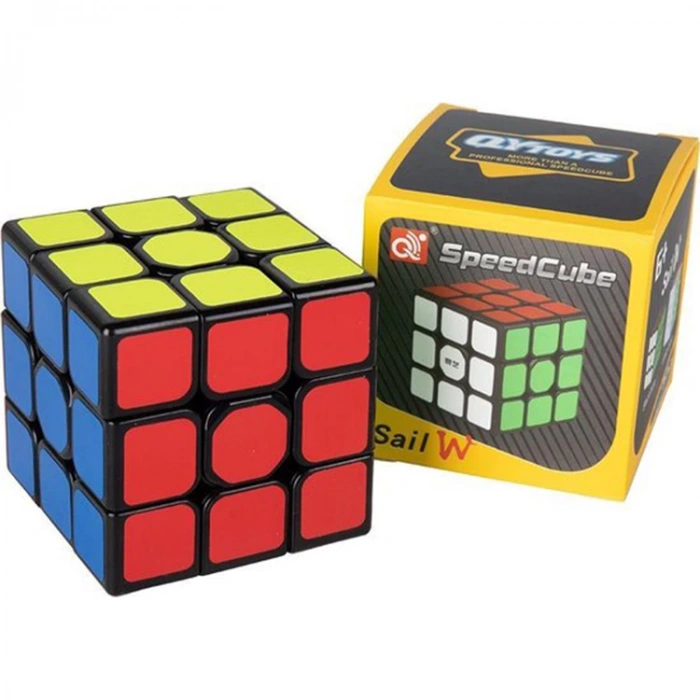 QY TOYS RUBİK 3X3 ZEKA KÜPÜ SPEEDCUBE EQY609 KUTULU