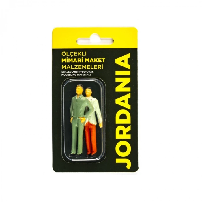 JORDANIA MAKET JE01-İB1030E BOYALI ERKEK 1/030