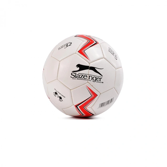 SLAZENGER VT-175 DİKİŞLİ FUTBOL TOPU PARLAK KIRMIZI-BEYAZ