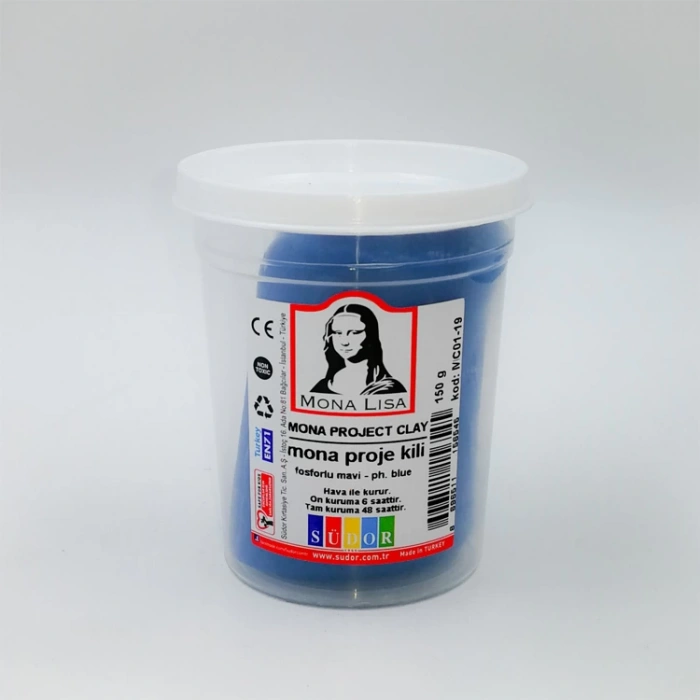 SÜDOR MC01-19 MONA PROJE KİLİ 150 GR FOSFORLU MAVİ