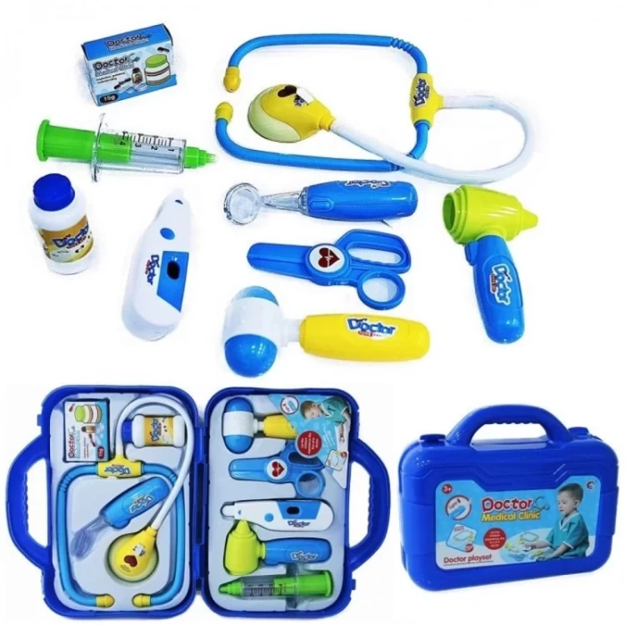 KZL DOKTOR SETİ 8803A 9 PRÇ. PİLLİ ÇANTALI