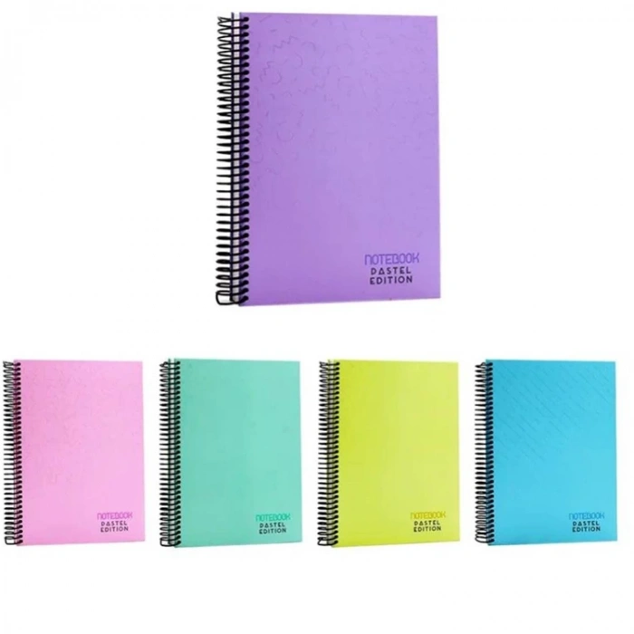 MİKRO EDITION PASTEL 17X24 120YP. KARELİ OKUL DEFTERİ