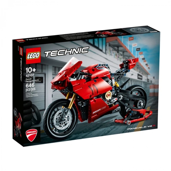 LEGO TECHNIC DURACATI PANIGALE V4 R-3 42107