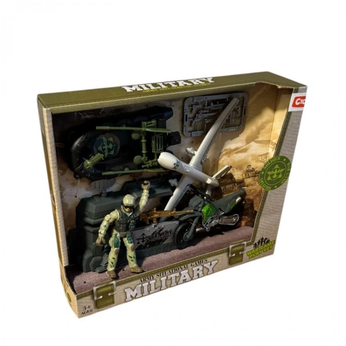 CTOY F7-3 MILITARY ORTA BOY ASKER SETİ 3+