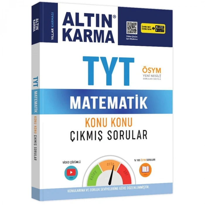 ALTIN KARMA TYT MATEMATİK ÇIKMIŞ SORULAR