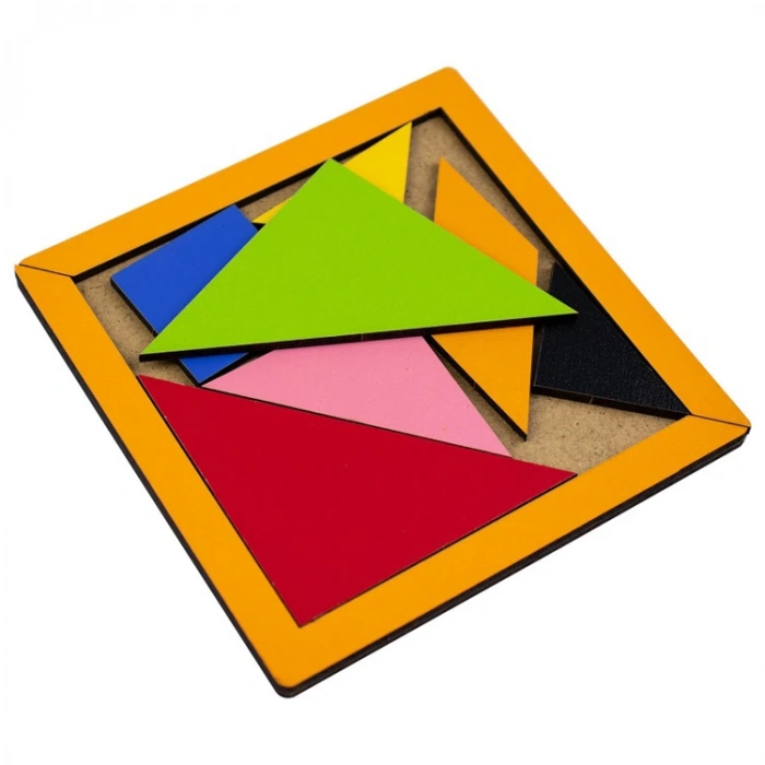 KÜÇÜK AHŞAP TANGRAM 10X10