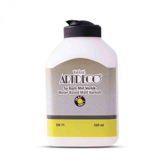 ARTDECO Y-073L-02 SU BAZLI VERNİK MAT 500ML
