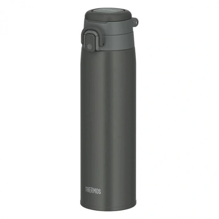 THERMOS JOS-750DGY (023612) CARRY LOOP ÇELİK TERMOS/MUG PİPETSİZ 750ML - DARK GRAY