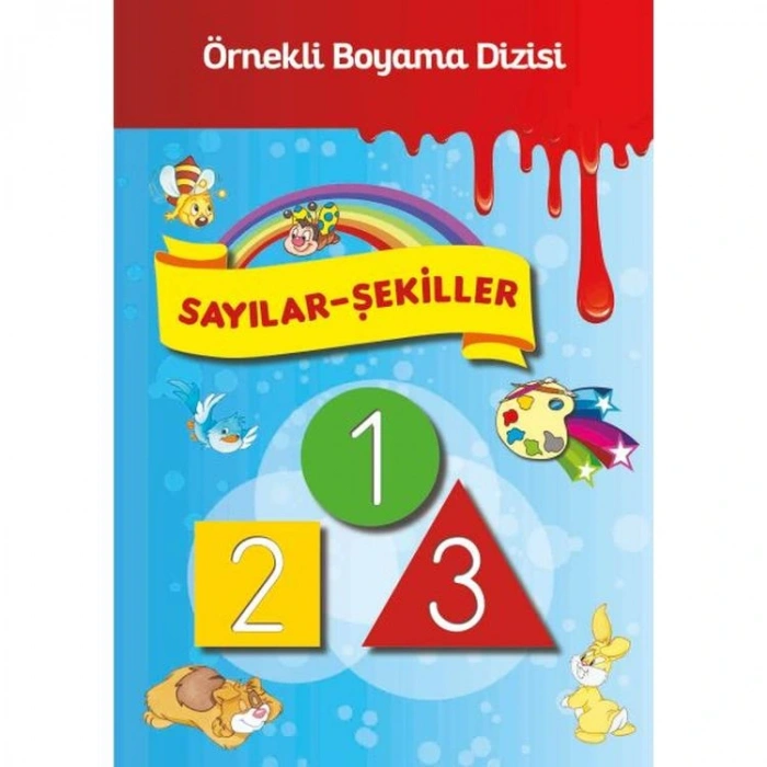 ÖRNEKLİ BOYAMA - SAYILAR ŞEKİLLER