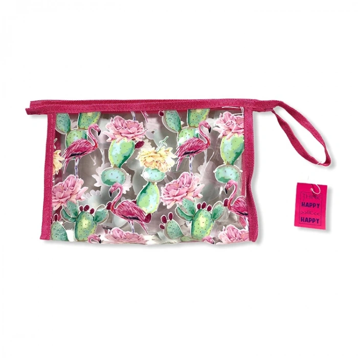 KAHRAMAN KİWOO DESİNG ŞEFFAF EL ÇANTASI - FS0012