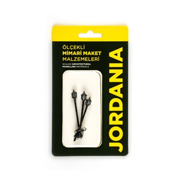 JORDANIA MAKET JE04P-T44 BAHÇE/SOKAK LAMBASI TEKLİ 1/100 6V