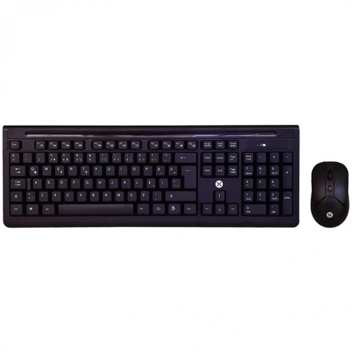 DEXIM KMSW-310 (DKM006) KABLOSUZ Q KLAVYE + MOUSE SET SİYAH