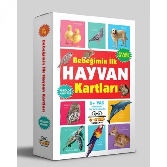 BEBEĞİMİN İLK HAYVAN KARTLARI 2 YAŞ
