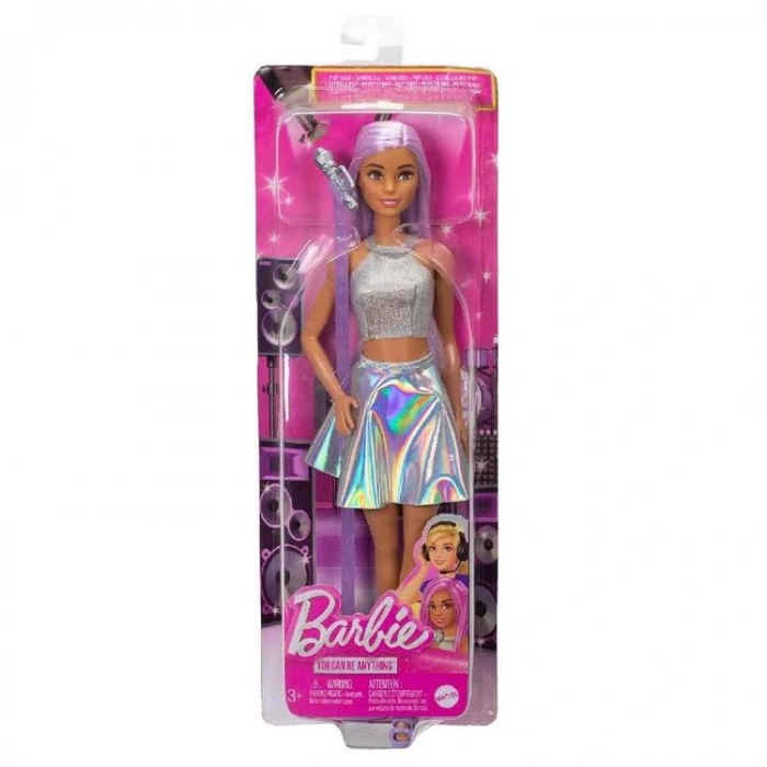 MATTEL  DVF50 BARBIE KARİYER BEBEKLERİ JCW42 - POP YILDIZI