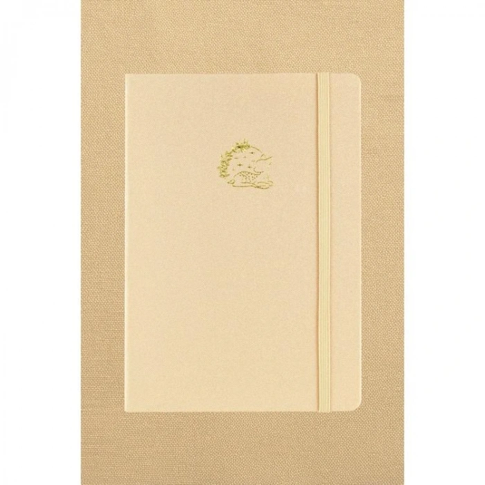 VICTORIAS JOURNALS 1649 BUJO KETEN SERT KAPAK 14X21 160gr.96YP. NOKTALI DEFTER BEJ