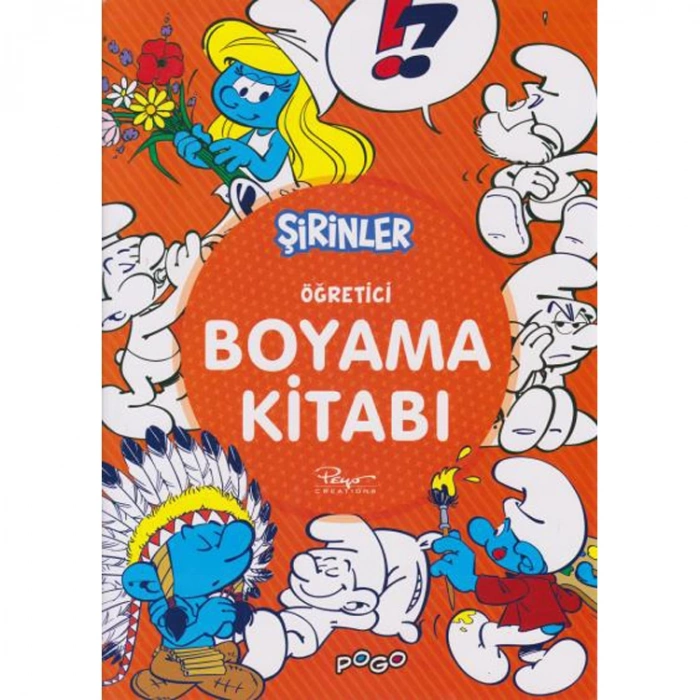 ÖĞRETİCİ BOYAMA KİTABI - ŞİRİNLER