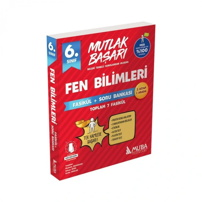 MUBA 6. SINIF MUTLAK BAŞARI FEN BİLİMLERİ FASİKÜL + SORU BANKASI