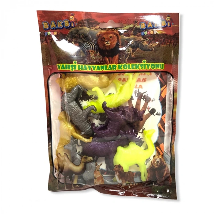 BAKBİ TOYS VAHŞİ HAYVANLAR KOLEKSİYONU POŞETLİ