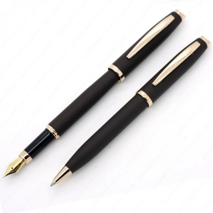 SCRIKSS 39 DOLMAKALEM TÜKENMEZ KALEM ROSE TAKIM LÜX