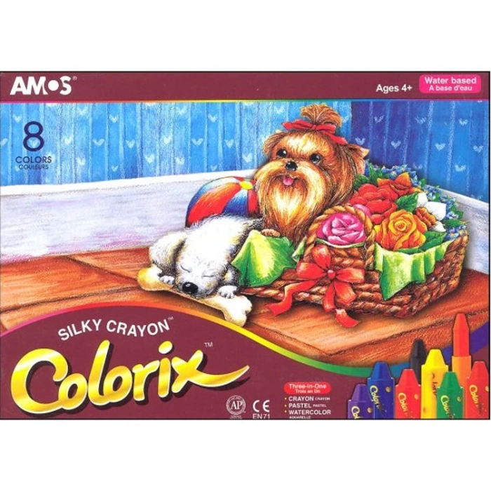 AMOS COLORİX BOYA 8 RENK