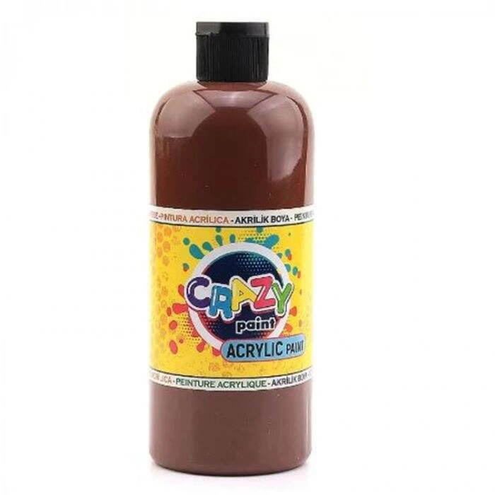 CRAZY 550-15347 AKRİLİK BOYA 550 GR 2720 KAHVERENGİ
