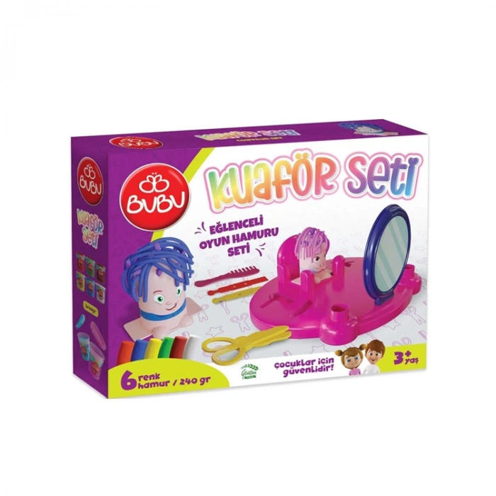 BU-BU - OH0014 OYUN HAMURU SETİ KUAFÖR (L)