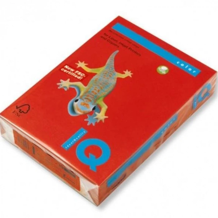 MONDİ IQ CO44 RENKLİ FOTOKOPİ KAĞIDI A4 500LÜ 80GR KORAL KIRMIZISI