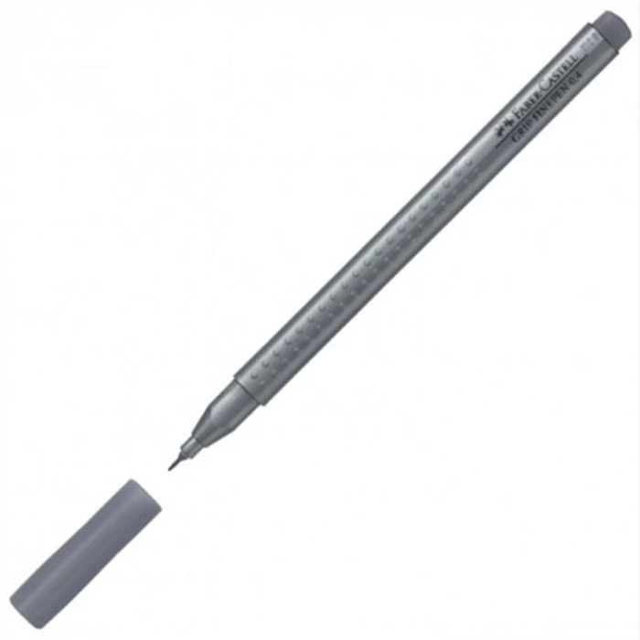 FABER CASTELL GRİP FİNEPEN 0.4mm. GRİ