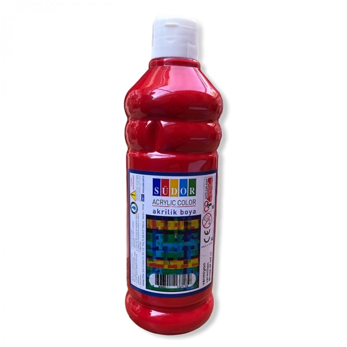 SÜDOR AKRİLİK BOYA 500 ML VERMİYON