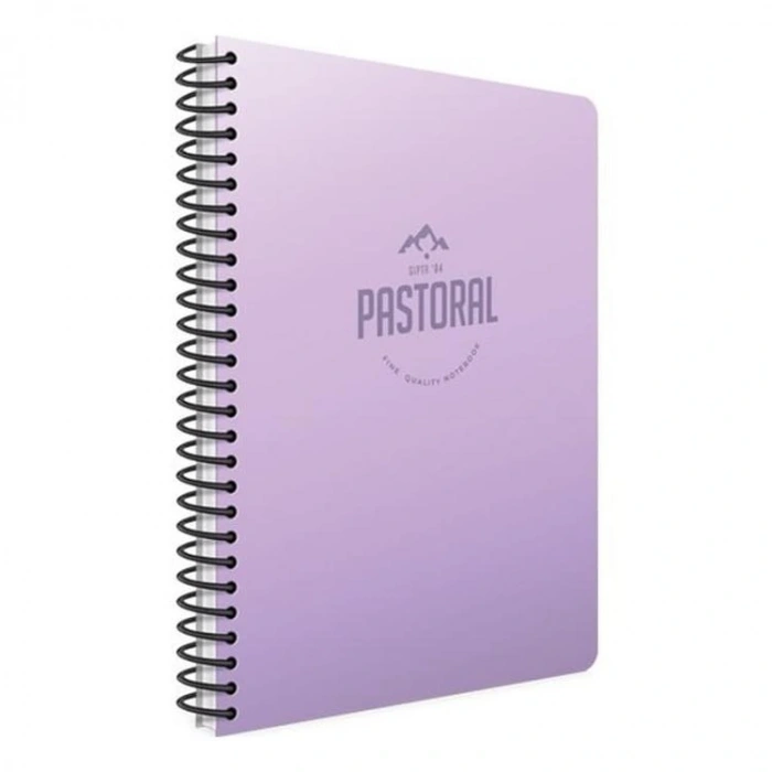GIPTA PASTORAL SPİRALLİ PP. KAPAK 17X24 72 YP. KARELİ DEFTER - 3252