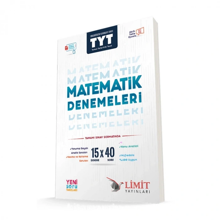 LİMİT  TYT MATEMATİK DENEMELERİ 15X40