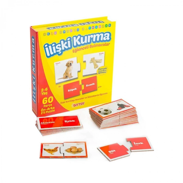 DİYTOY İLİŞKİ KURMA EĞLENCELİ BULMACALAR