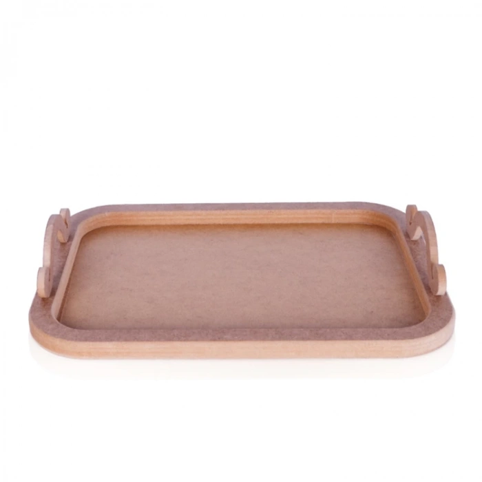 TEKNOPOİNT AHŞAP HOBİ TPS34 18MM. OVAL TEPSİ BÜYÜK